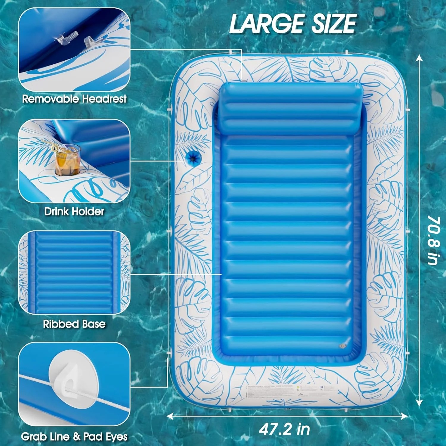 Bathtub Pillow Inflatable - oversized inflatable swimming pool float with