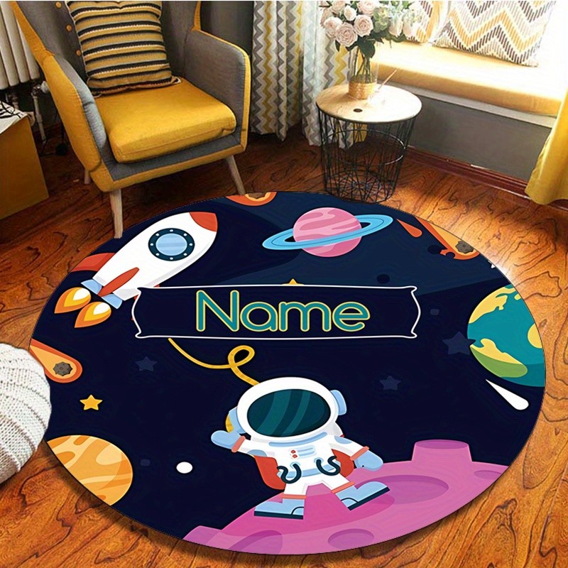 Round Halloween Horse Rug Cust - огляд і ціна Home Bathroom Name