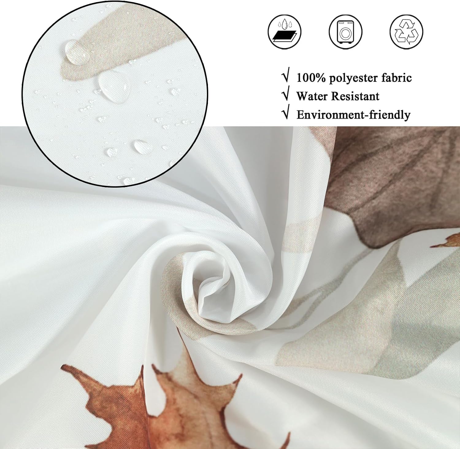 Fall Shower Curtain, Pumpkin M - огляд і ціна Home Bathroom Tub