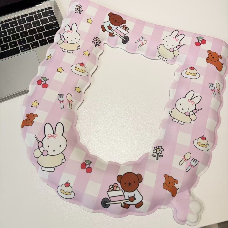 Miffy Rabbit Anime Two-Dimensi - огляд і ціна Home Bathroom With Two Toilets