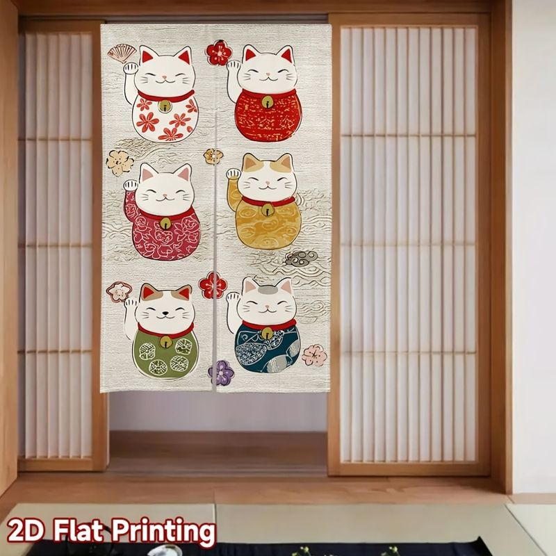 VIKAMA Japanese Noren Door Cur - огляд і ціна Home Bathroom Products