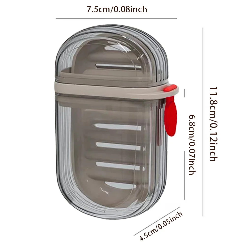 1pcs Soap Box Tray Soap Case O - огляд і ціна Home Bathroom Name
