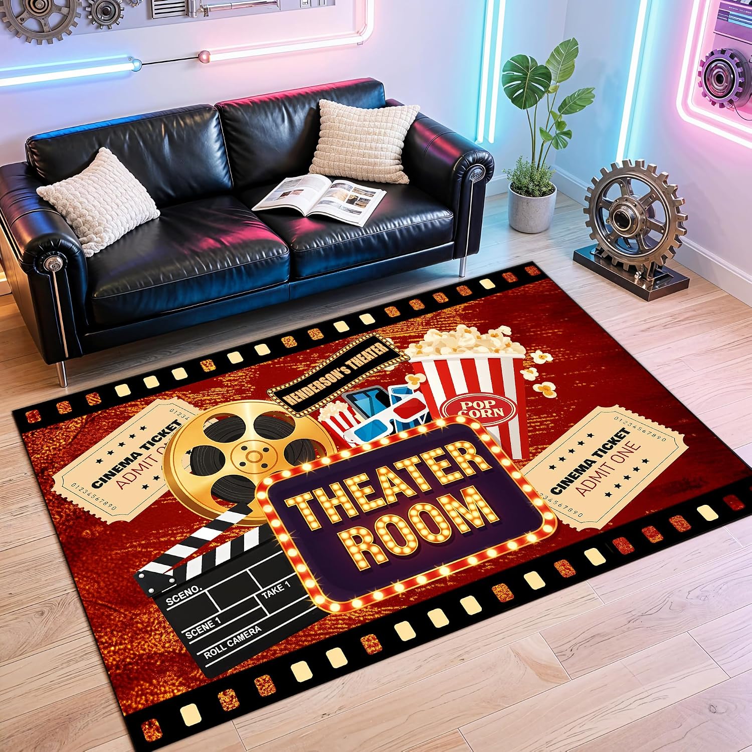 Engraved Name Cinema Carpet, S - огляд і ціна Home Bathroom Name