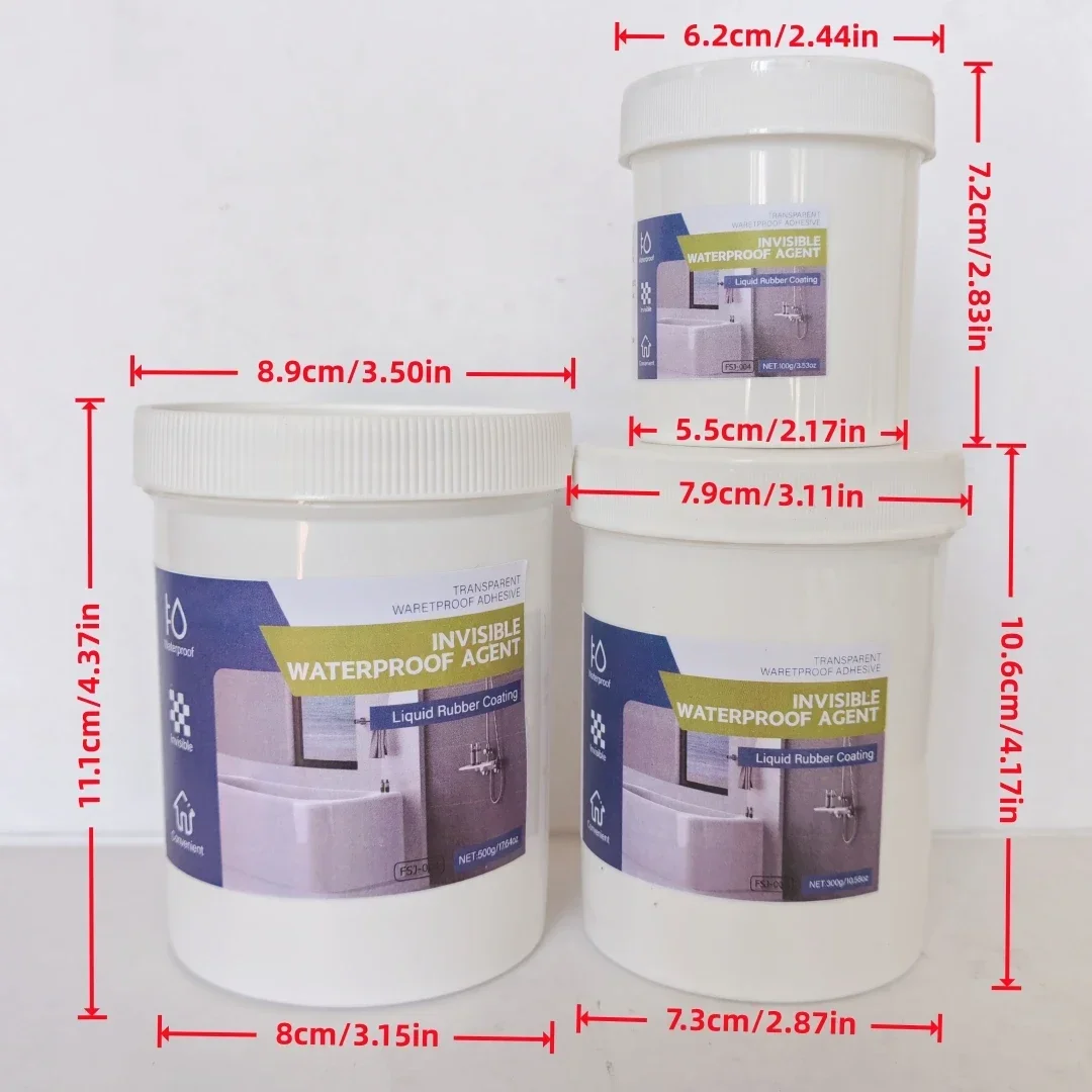 500g/300g/100g  Clear Waterpro - огляд і ціна Home Bathroom Repair