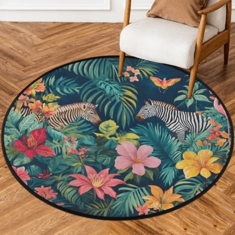 Floral Round Carpet Vintage Oi - огляд і ціна Home Made Bathroom Vanity