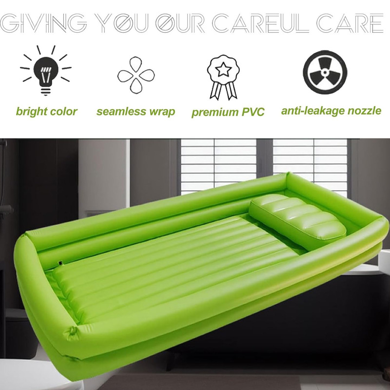 Bedside Medical Bathtub Inflat - огляд і ціна Bathtub Pillow Inflatable