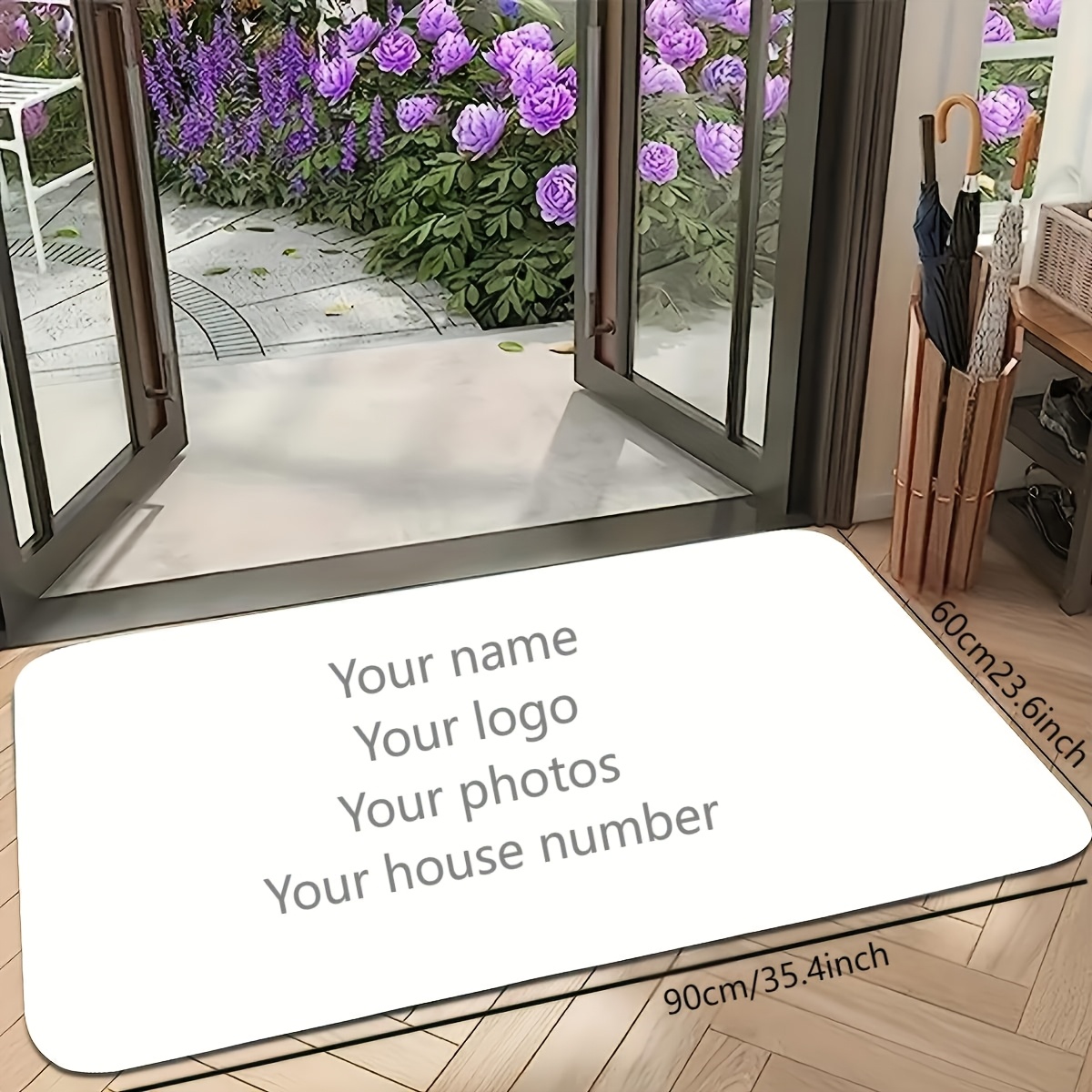 Customizable DIY Mat Entrance  - огляд і ціна Home Bathroom Name