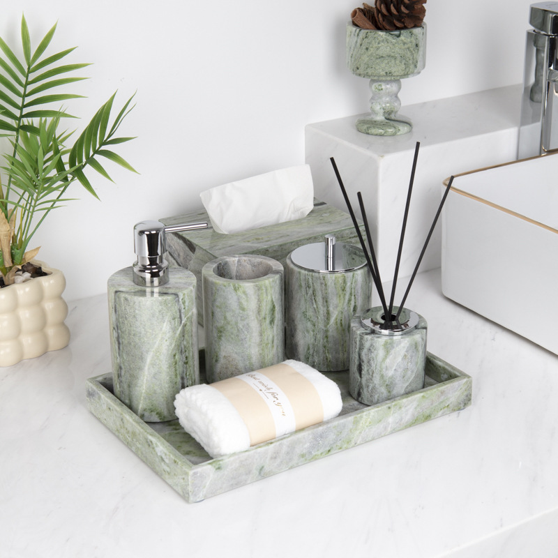 Light Luxury Marble Bathroom V - огляд і ціна Zara Home Bathroom Set