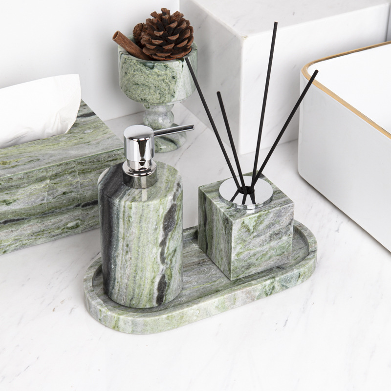 Light Luxury Marble Bathroom V - огляд і ціна Zara Home Bathroom Set