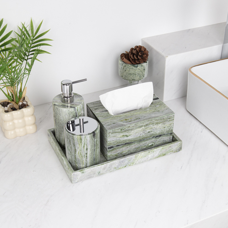 Light Luxury Marble Bathroom V - огляд і ціна Zara Home Bathroom Set