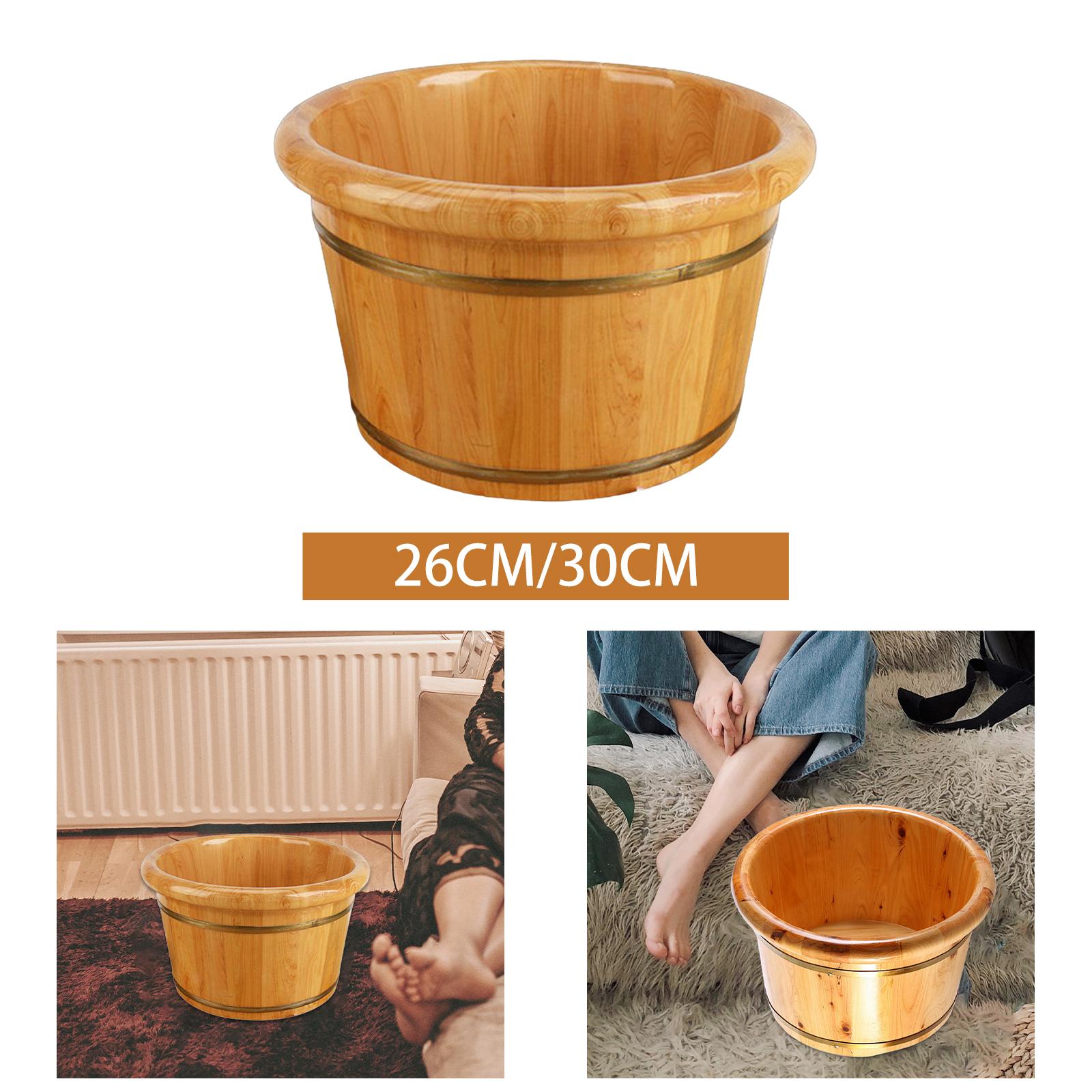 Foot Bath Barrel Wooden Foot B - огляд і ціна Home Bathroom Tub
