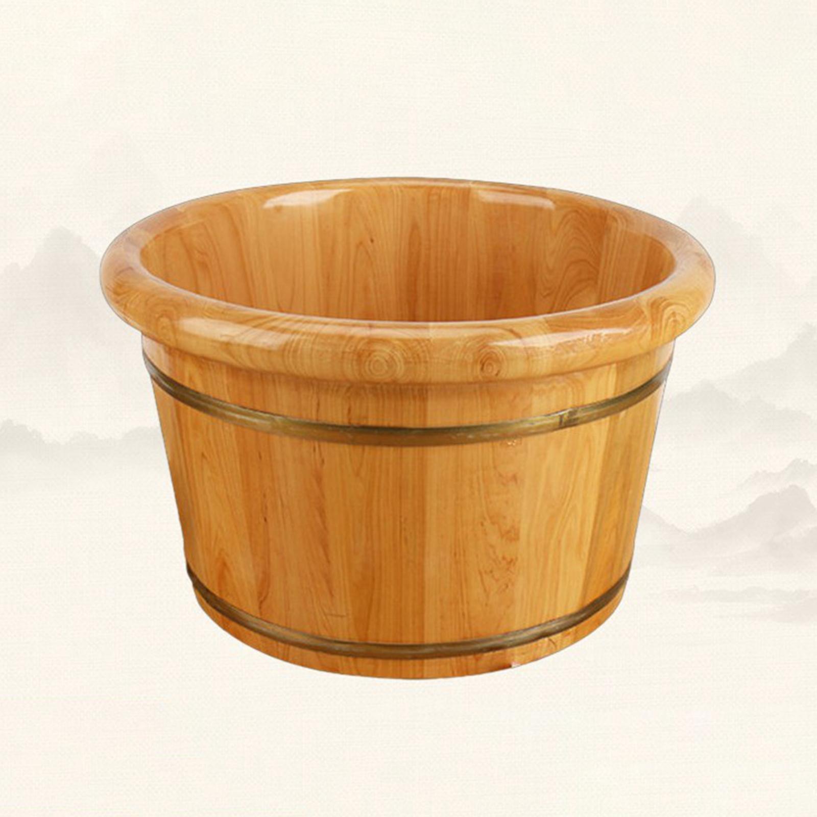 Foot Bath Barrel Wooden Foot B - огляд і ціна Home Bathroom Tub