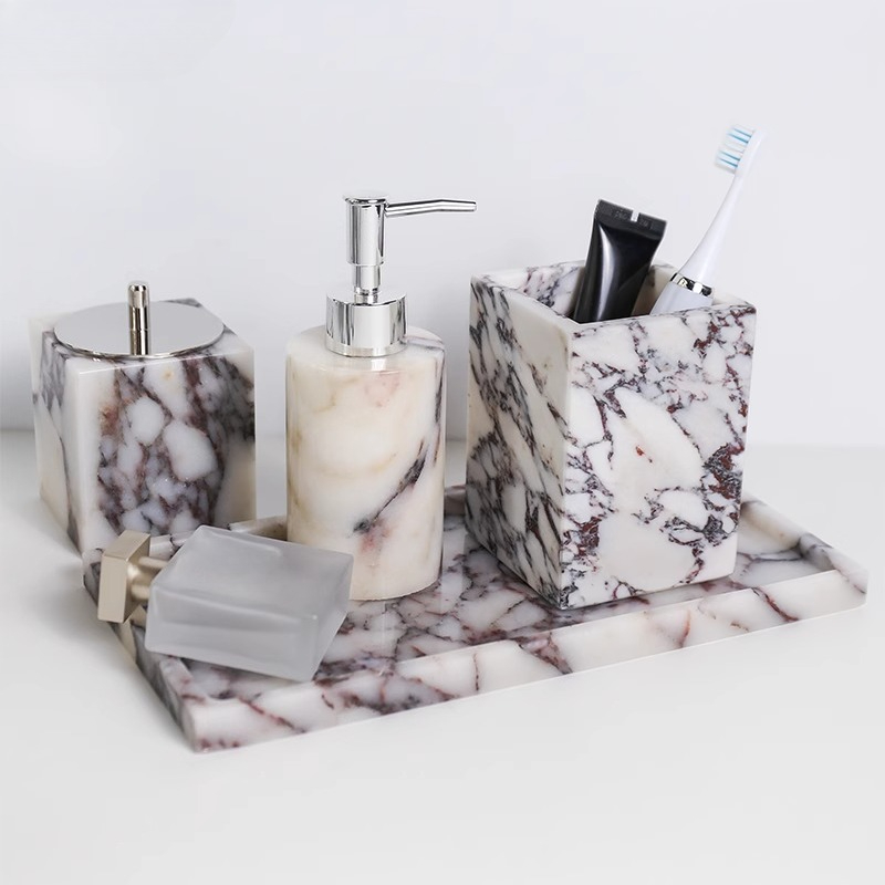 Natural Calacatta Viola Marble - огляд і ціна Zara Home Bathroom Set