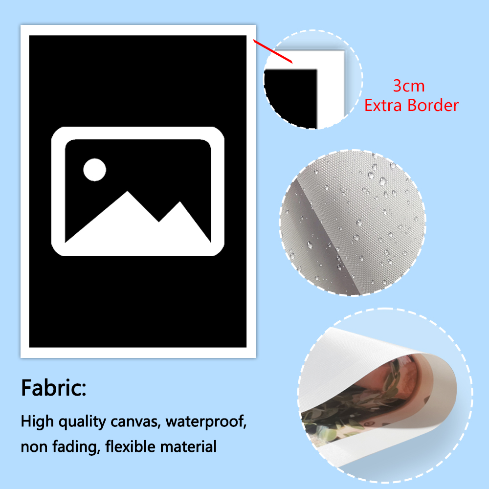 1Pc Customized all size canvas - огляд і ціна Home Bathroom Products