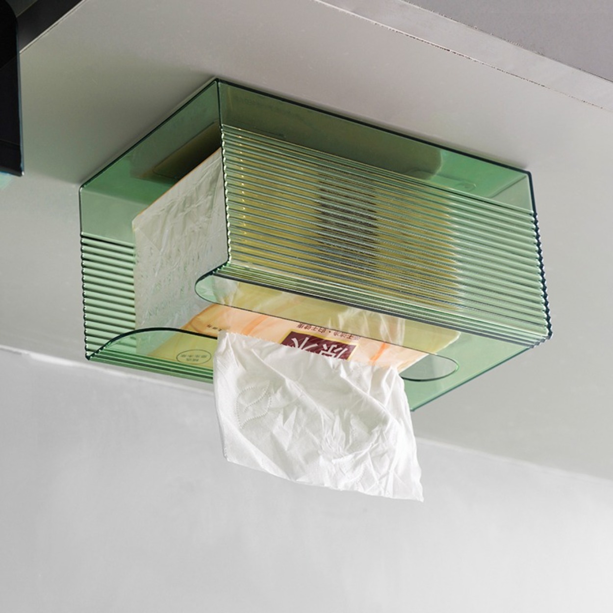 Wall Mounted Acrylic Tissue Bo - огляд і ціна Home Bathroom Towel Dispenser