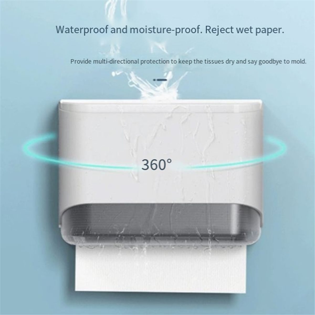 Paper Towel Dispenser Wall Mou - огляд і ціна Home Bathroom Towel Dispenser