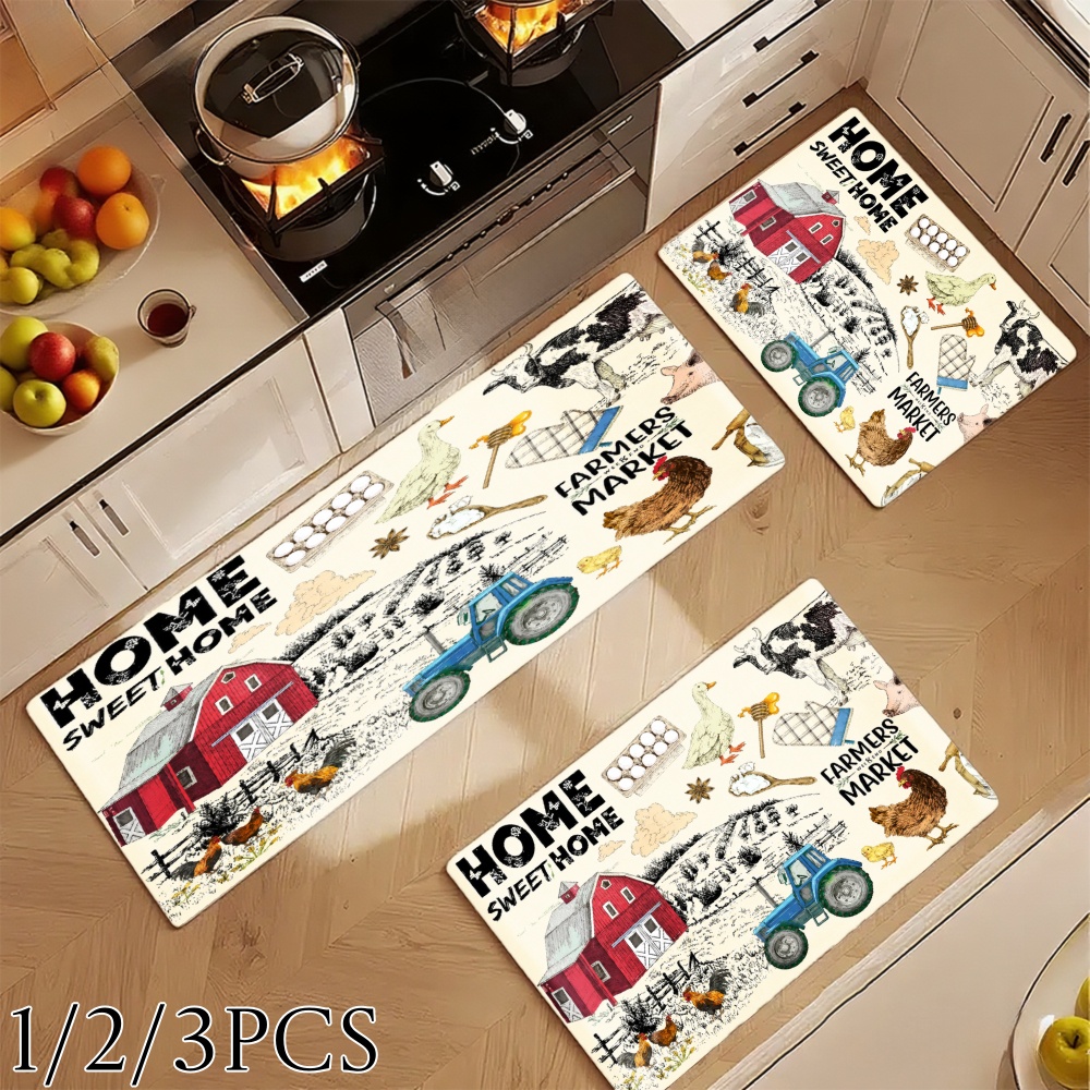3PC Kitchen Rugs,Home Decorati - огляд і ціна Home Kitchen Bathroom Marketing