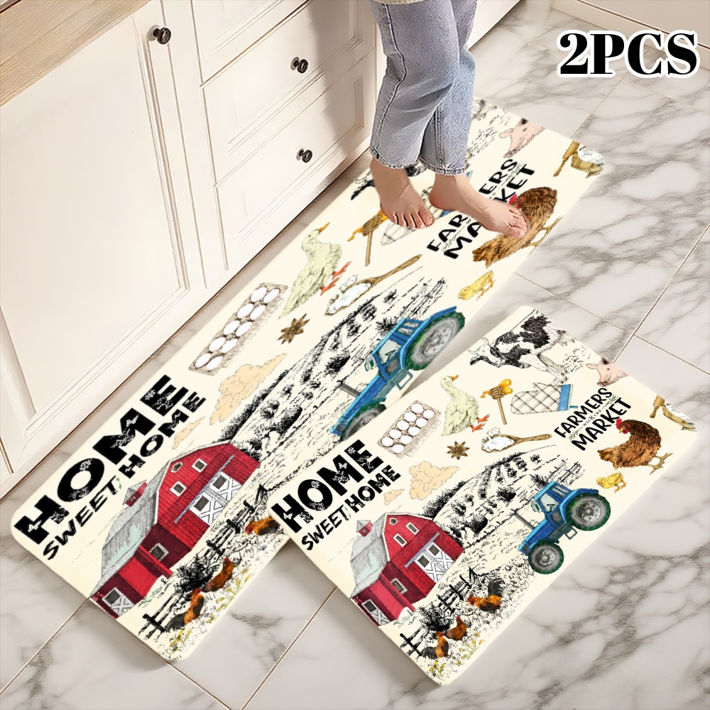 3PC Kitchen Rugs,Home Decorati - огляд і ціна Home Kitchen Bathroom Marketing