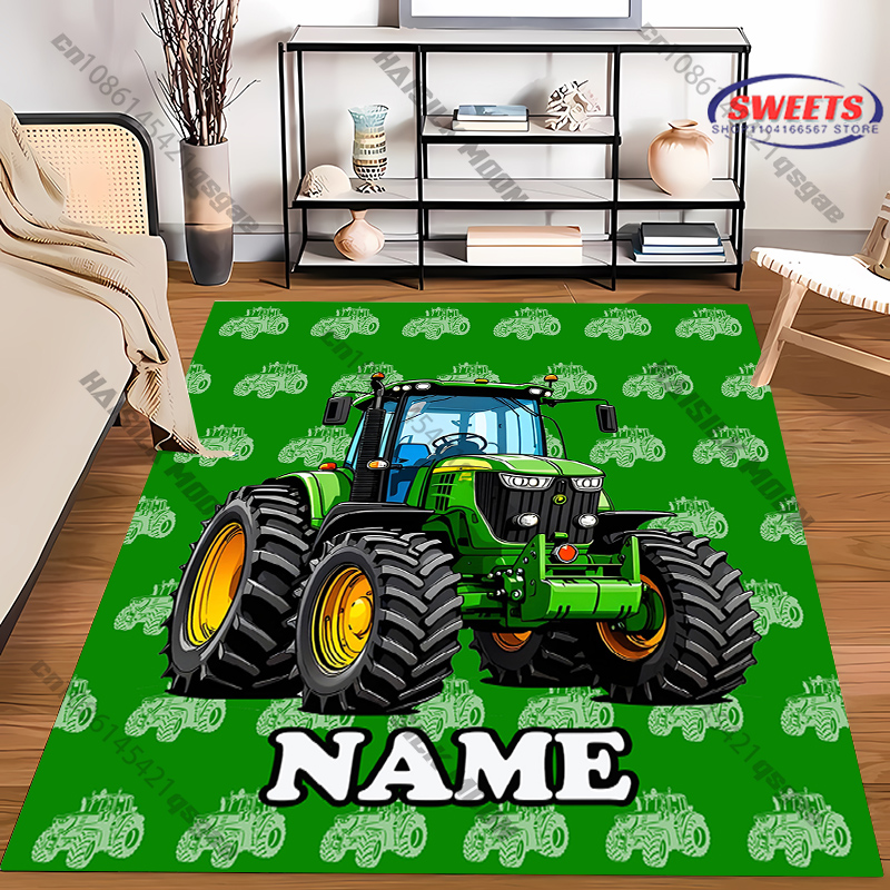 Personalized color Tractor Are - огляд і ціна Home Bathroom Name