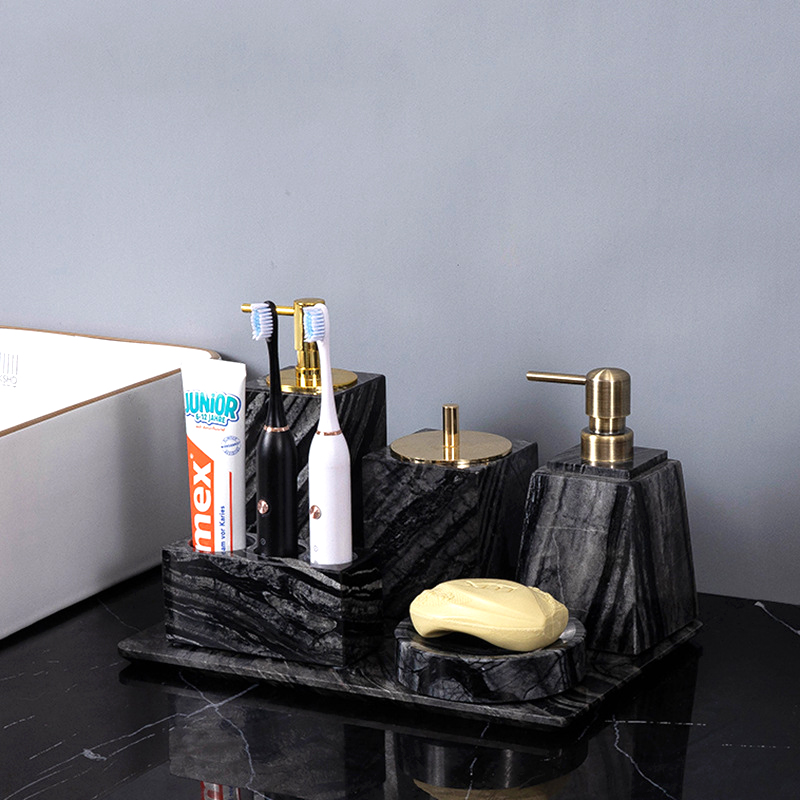 Ancient Wood Grain Natural Mar - огляд і ціна Zara Home Bathroom Set