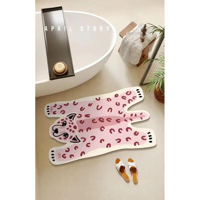 VIKAMA Ins Light Pink Leopard  - огляд і ціна Home Made Bathroom Vanity
