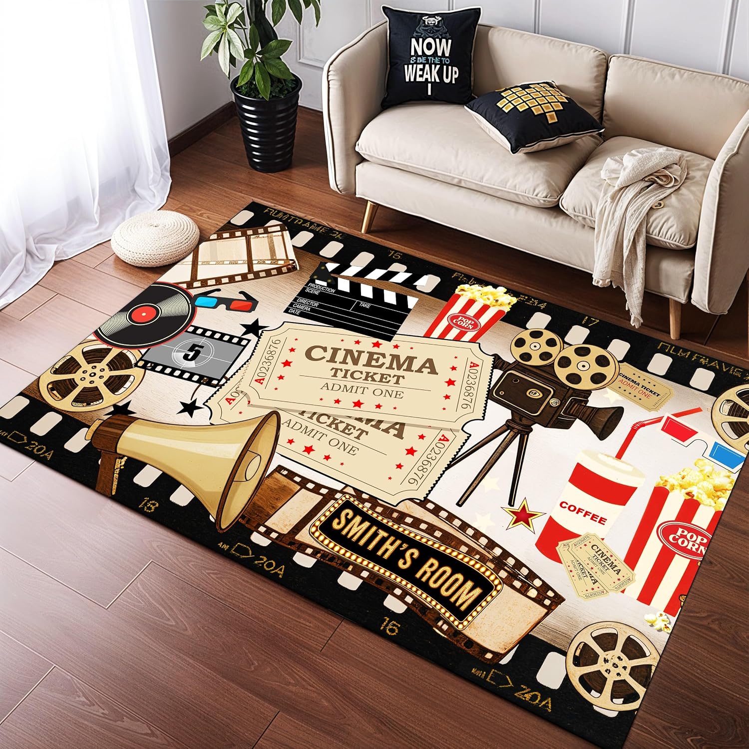 Personalized Name Cinema Carpe - огляд і ціна Home Bathroom Name