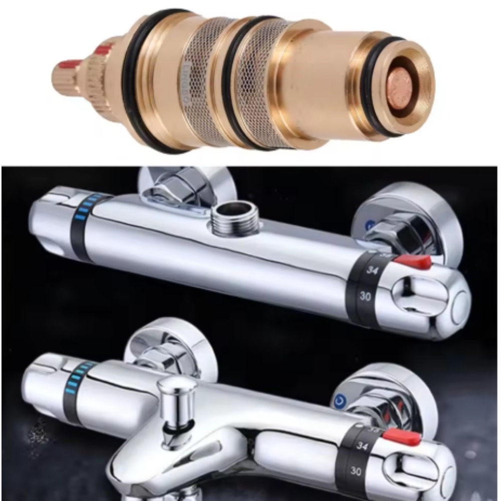 Brass Shower Thermostatic Cart - огляд і ціна Home Bathroom Repair