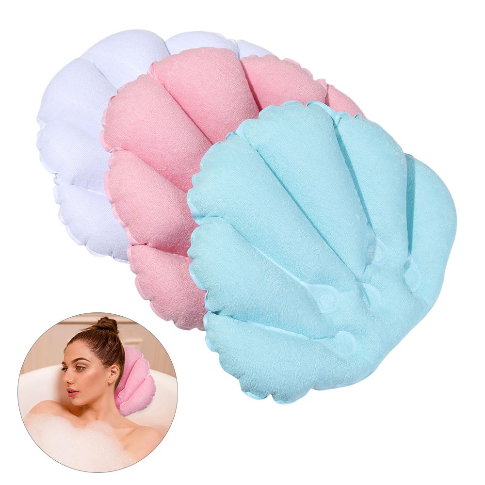 Soft Spa Neck Bath Pillow With - огляд і ціна Bathtub Pillow Inflatable
