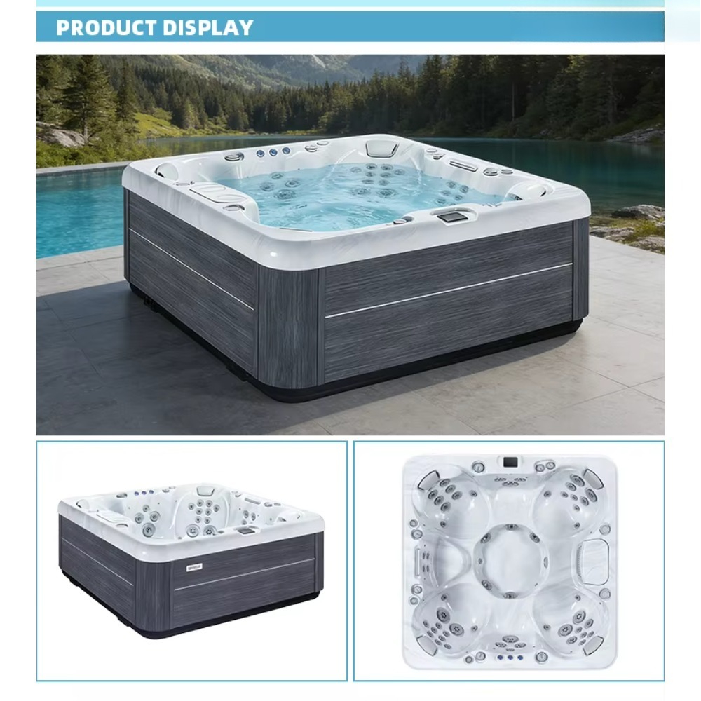 Freestanding Whirlpool Massage - огляд і ціна Home Bathroom Tub