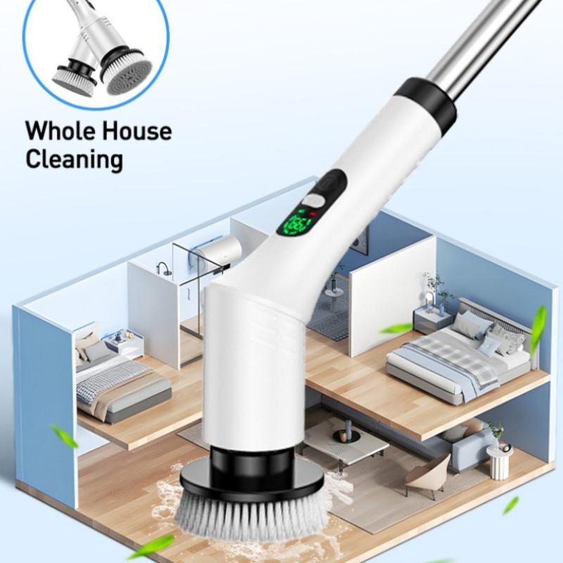Electric Spin Scrubber 9 in 1  - огляд і ціна Home Bathroom Products