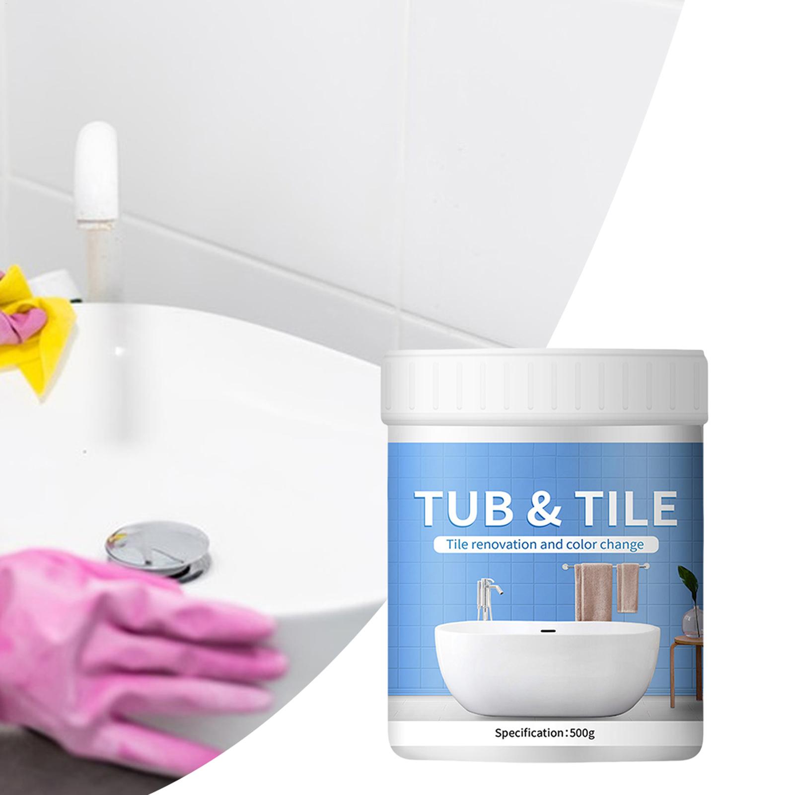 Bathroom Tile Paint Kit 500g W - огляд і ціна Home Bathroom Tub